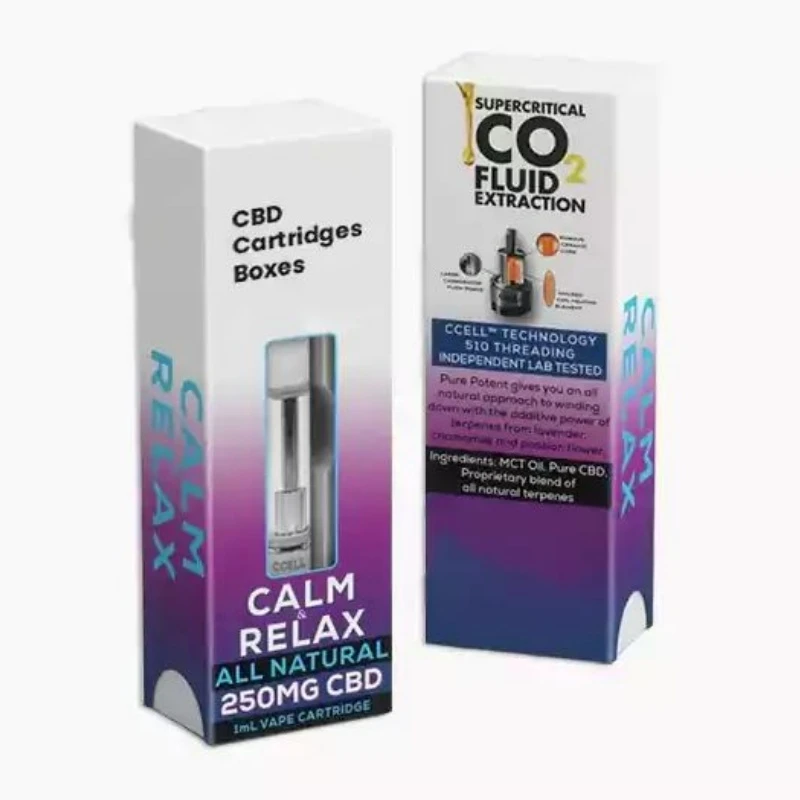 Disposable CBD E-Cigarette Box
